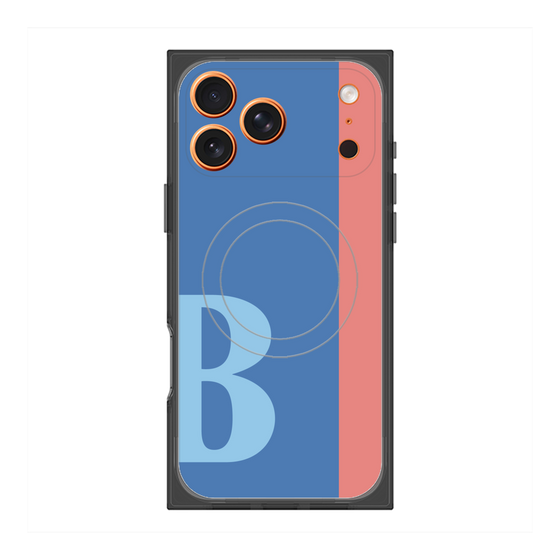 Premium Square Case with MagSafe［ Original - initial color line - B blue ］