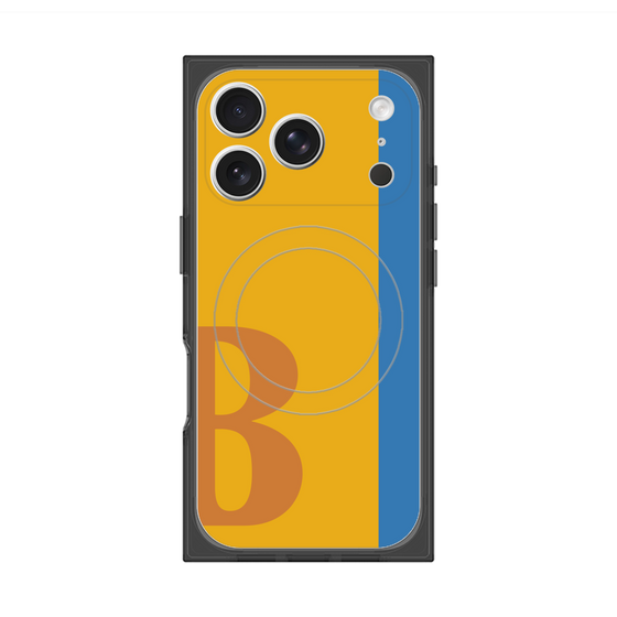 Premium Square Case with MagSafe［ Original - initial color line - B orange ］