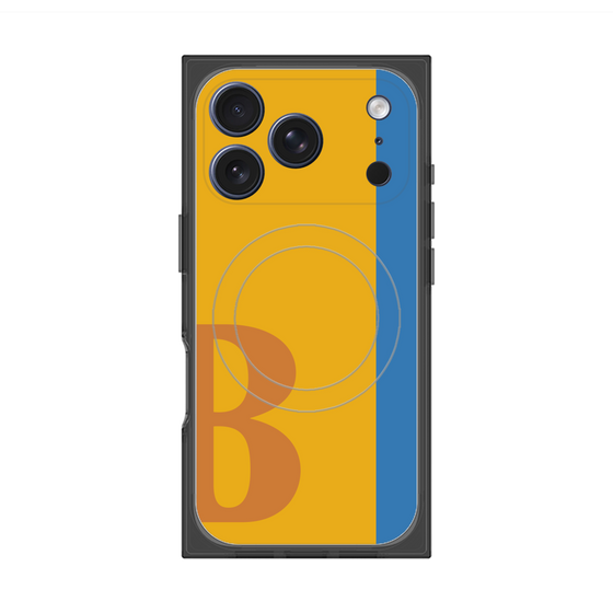 Premium Square Case with MagSafe［ Original - initial color line - B orange ］