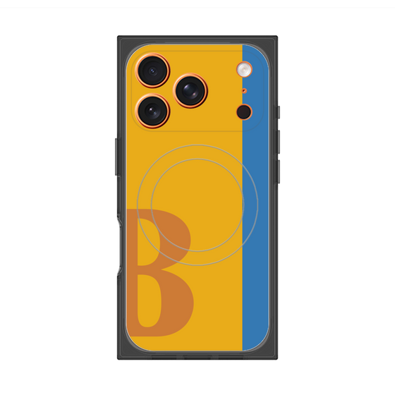 Premium Square Case with MagSafe［ Original - initial color line - B orange ］