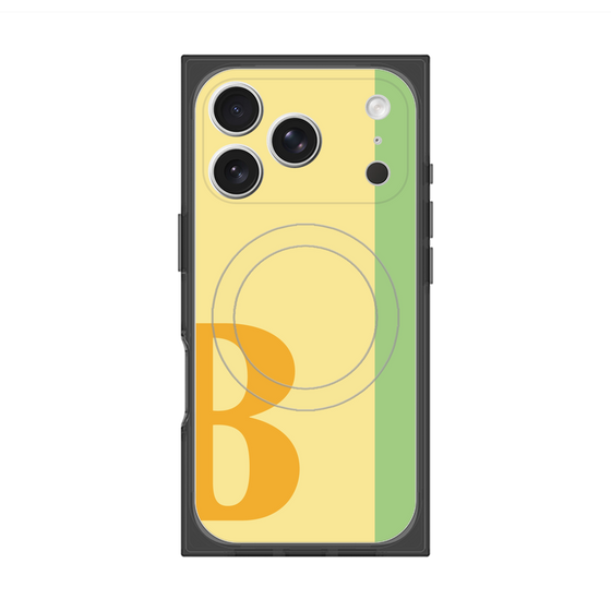Premium Square Case with MagSafe［ Original - initial color line - B yellow ］