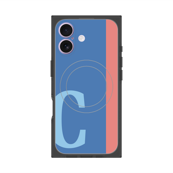 Premium Square Case with MagSafe［ Original - initial color line - C blue ］