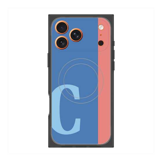 Premium Square Case with MagSafe［ Original - initial color line - C blue ］
