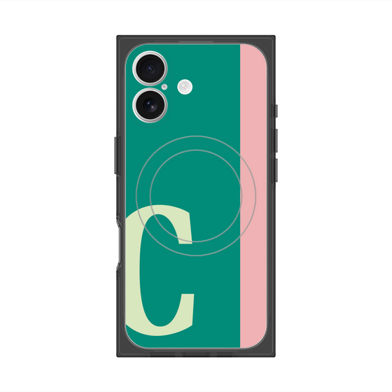 Premium Square Case with MagSafe［ Original - initial color line - C green ］