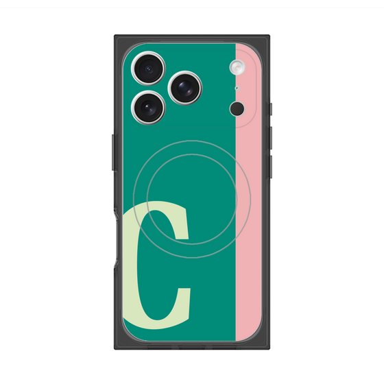 Premium Square Case with MagSafe［ Original - initial color line - C green ］