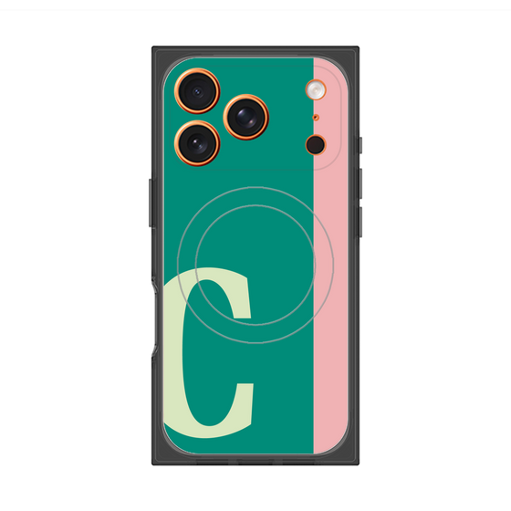 Premium Square Case with MagSafe［ Original - initial color line - C green ］