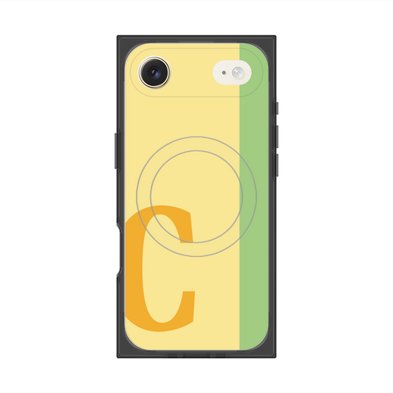 Premium Square Case with MagSafe［ Original - initial color line - C yellow ］