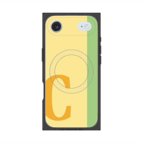 Premium Square Case with MagSafe［ Original - initial color line - C yellow ］