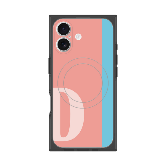 Premium Square Case with MagSafe［ Original - initial color line - D pink ］