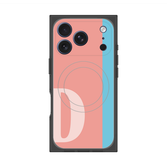 Premium Square Case with MagSafe［ Original - initial color line - D pink ］