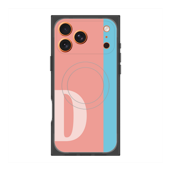 Premium Square Case with MagSafe［ Original - initial color line - D pink ］