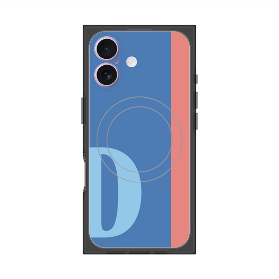 Premium Square Case with MagSafe［ Original - initial color line - D blue ］