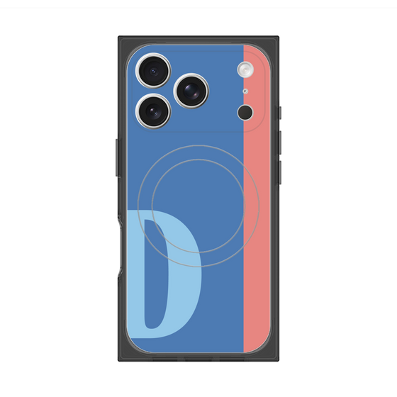 Premium Square Case with MagSafe［ Original - initial color line - D blue ］