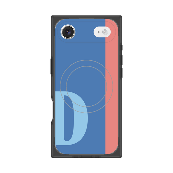 Premium Square Case with MagSafe［ Original - initial color line - D blue ］