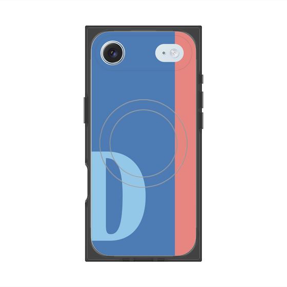 Premium Square Case with MagSafe［ Original - initial color line - D blue ］