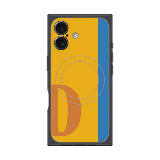 Premium Square Case with MagSafe［ Original - initial color line - D orange ］