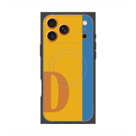 Premium Square Case with MagSafe［ Original - initial color line - D orange ］