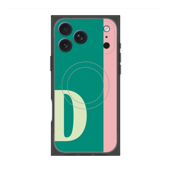 Premium Square Case with MagSafe［ Original - initial color line - D green ］