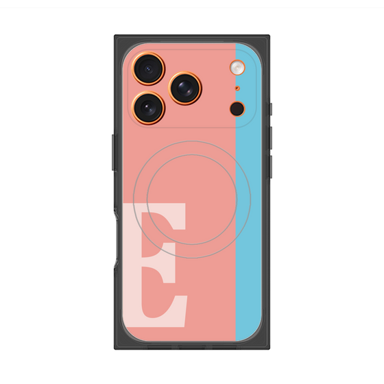Premium Square Case with MagSafe［ Original - initial color line - E pink ］