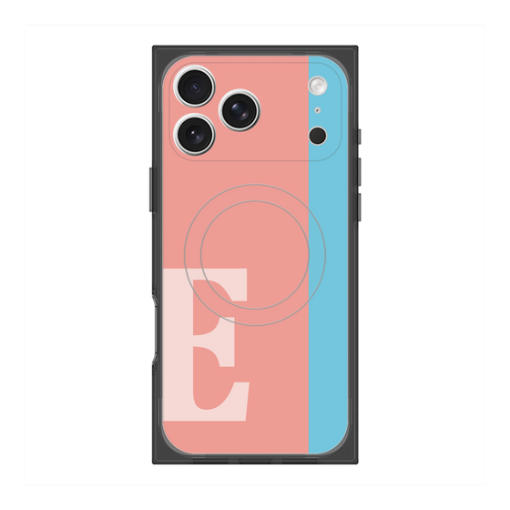 Premium Square Case with MagSafe［ Original - initial color line - E pink ］