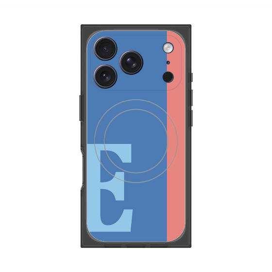 Premium Square Case with MagSafe［ Original - initial color line - E blue ］
