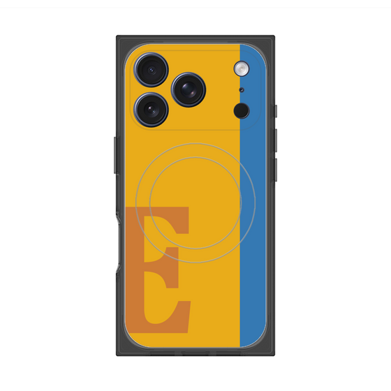 Premium Square Case with MagSafe［ Original - initial color line - E orange ］