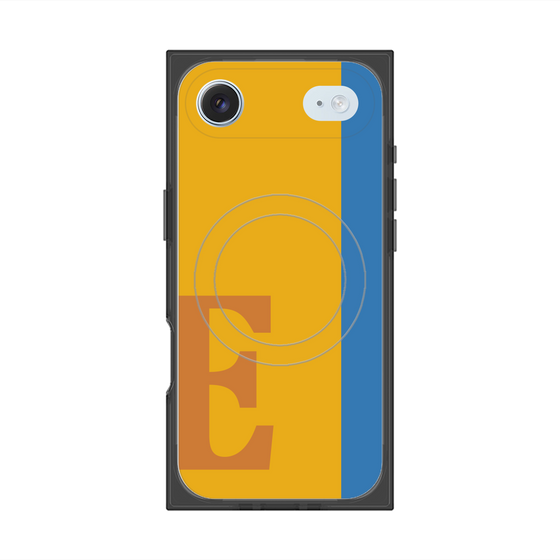 Premium Square Case with MagSafe［ Original - initial color line - E orange ］