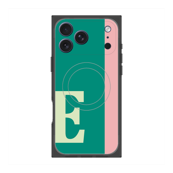 Premium Square Case with MagSafe［ Original - initial color line - E green ］