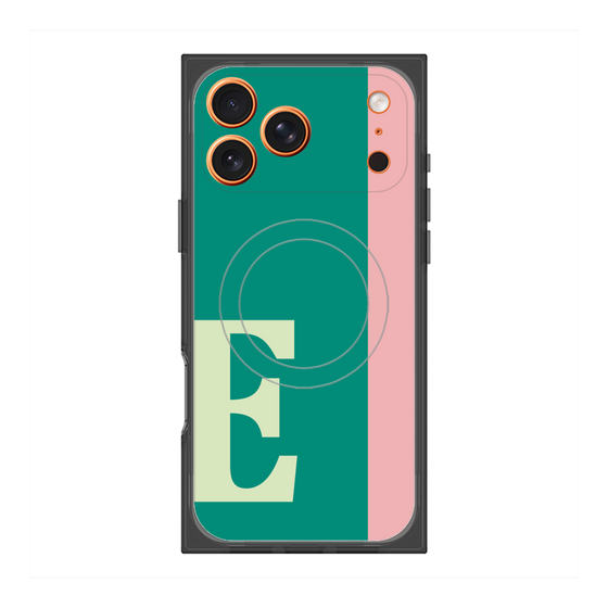 Premium Square Case with MagSafe［ Original - initial color line - E green ］