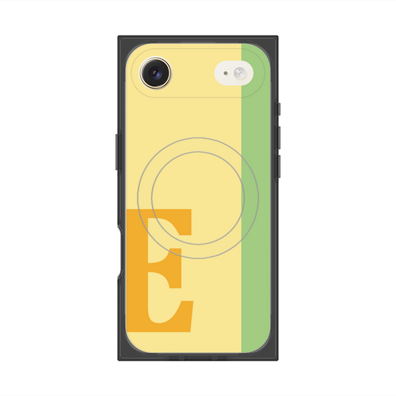 Premium Square Case with MagSafe［ Original - initial color line - E yellow ］