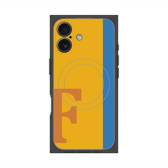 Premium Square Case with MagSafe［ Original - initial color line - F orange ］