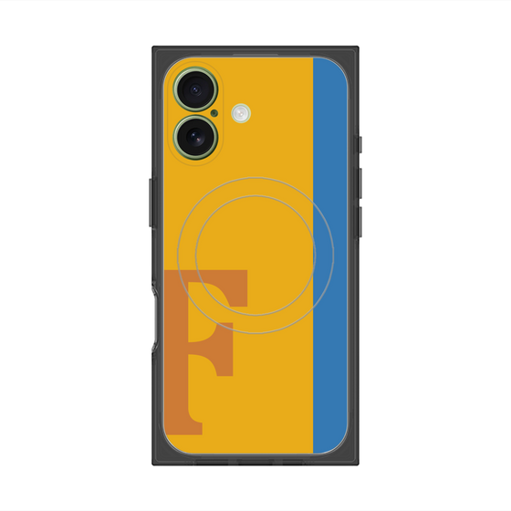 Premium Square Case with MagSafe［ Original - initial color line - F orange ］