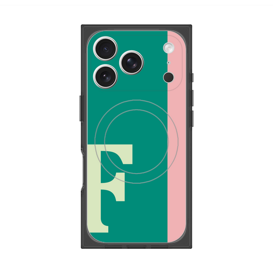 Premium Square Case with MagSafe［ Original - initial color line - F green ］