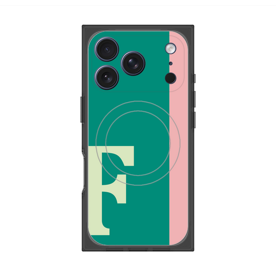 Premium Square Case with MagSafe［ Original - initial color line - F green ］