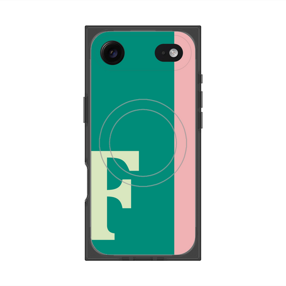 Premium Square Case with MagSafe［ Original - initial color line - F green ］