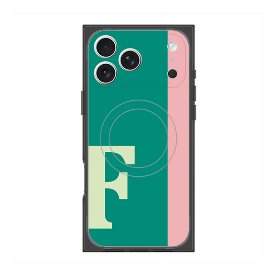 Premium Square Case with MagSafe［ Original - initial color line - F green ］