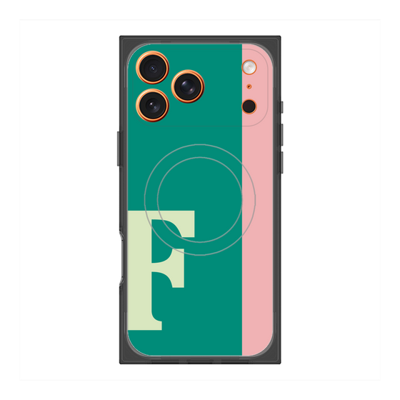 Premium Square Case with MagSafe［ Original - initial color line - F green ］