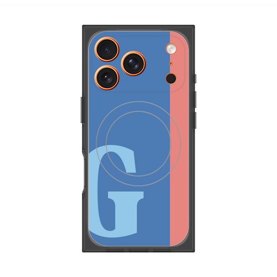 Premium Square Case with MagSafe［ Original - initial color line - G blue ］