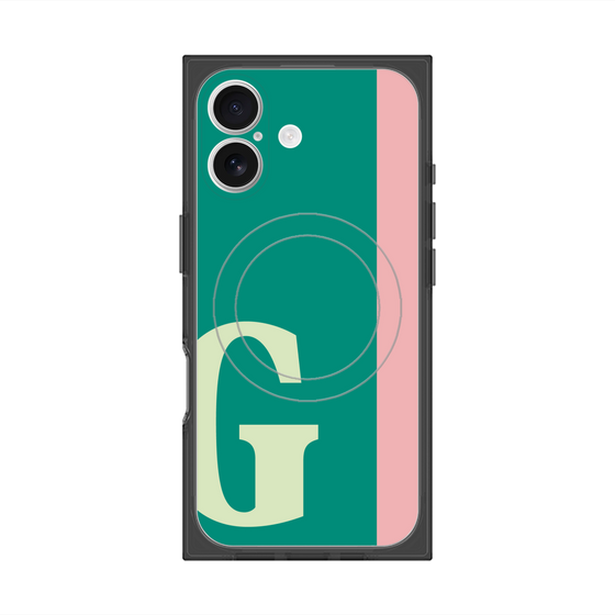 Premium Square Case with MagSafe［ Original - initial color line - G green ］