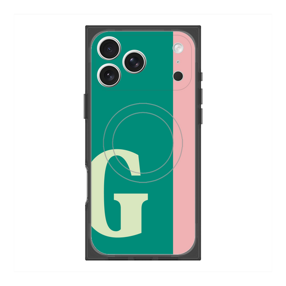 Premium Square Case with MagSafe［ Original - initial color line - G green ］