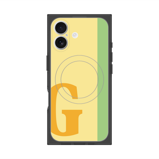 Premium Square Case with MagSafe［ Original - initial color line - G yellow ］