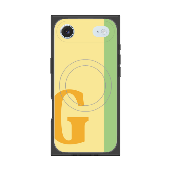 Premium Square Case with MagSafe［ Original - initial color line - G yellow ］