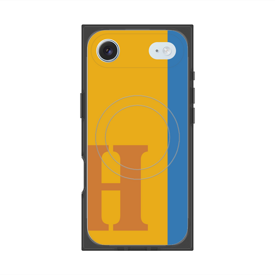 Premium Square Case with MagSafe［ Original - initial color line - H orange ］
