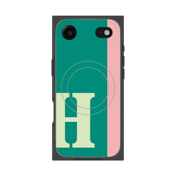 Premium Square Case with MagSafe［ Original - initial color line - H green ］