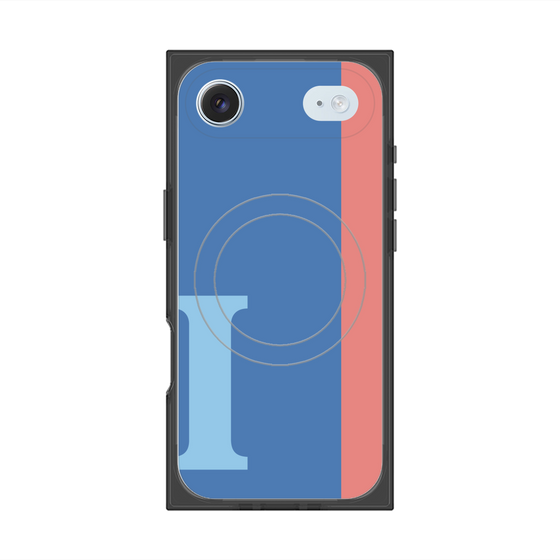 Premium Square Case with MagSafe［ Original - initial color line - I blue ］
