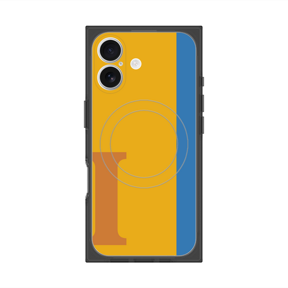 Premium Square Case with MagSafe［ Original - initial color line - I orange ］