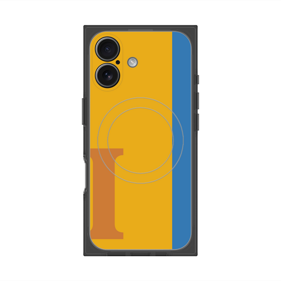 Premium Square Case with MagSafe［ Original - initial color line - I orange ］