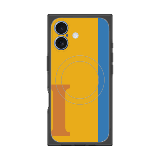 Premium Square Case with MagSafe［ Original - initial color line - I orange ］