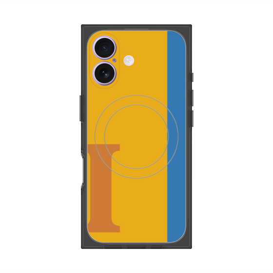 Premium Square Case with MagSafe［ Original - initial color line - I orange ］