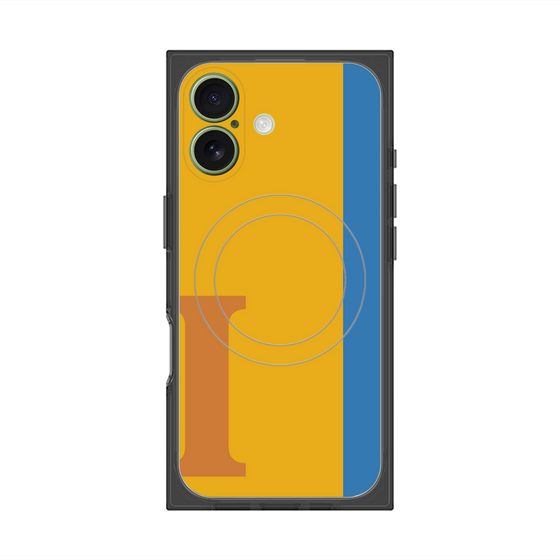 Premium Square Case with MagSafe［ Original - initial color line - I orange ］